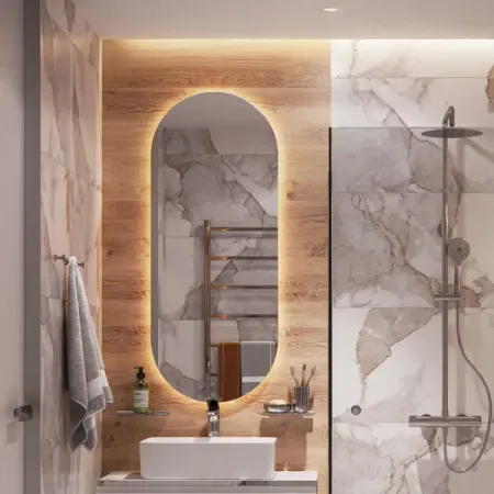 Глазурованный керамогранит Cersanit Spirit 44.8x89.8x0.8 см 1.206 м² матовый цвет коричневый