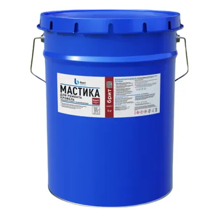 Мастика Брит Стандарт Р для кровли 5 кг