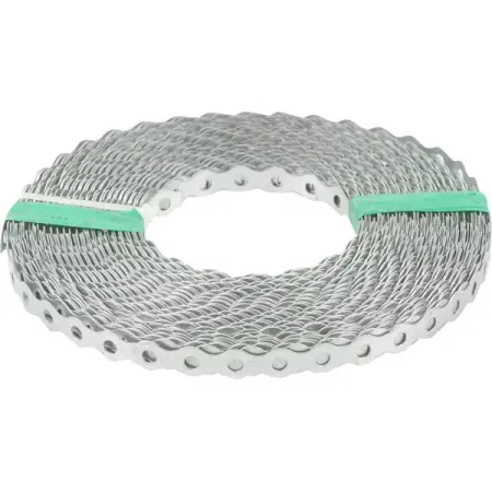 Перфорированная лента волна LV 12x0.75 25 м оцинкованная сталь цвет серый