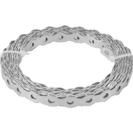 Перфорированная лента волна LV 12x0.5 5 м оцинкованная сталь цвет серый