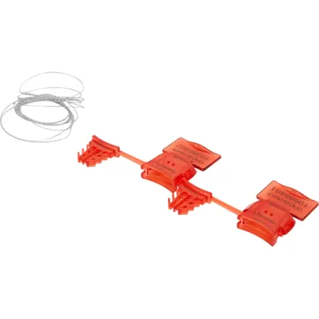 Комплект трос и пломба Европартнер с пластиковой защелкой 10 шт. линзы jllsmcmggx диаметром 38 мм