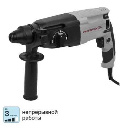 Перфоратор SDS-plus Интерскол П-26/800ЭР, 800 Вт, 3 Дж