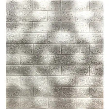 Листовая панель ПВХ Grace 3D кирпич мягкая 3 мм 700x770 мм цвет дымчатый grace marci три ный светодиодный фонарик 3вт