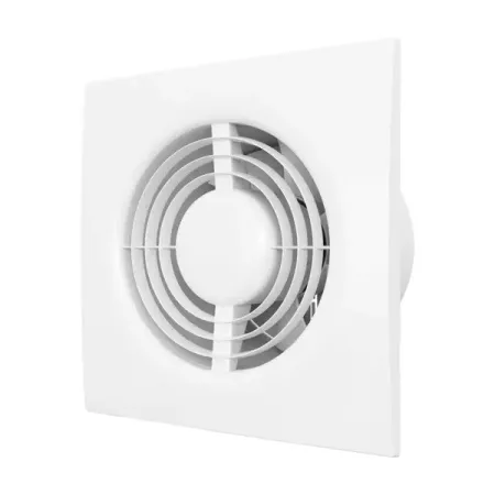 Вентилятор осевой вытяжной Auramax D4 D100 мм 35 дБ 90 м3/ч цвет белый isfriday турбореактивный вентилятор