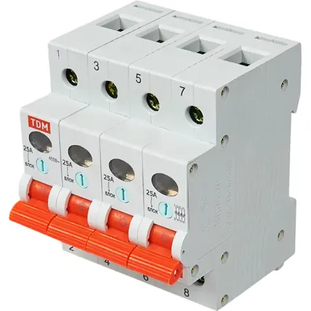 Выключатель нагрузки TDM Electric ВН-32 4P 25 А hidance usb резистор нагрузки 5в 1 2 3а