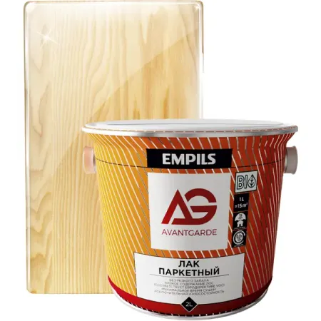 Лак паркетный AvantGarde глянцевый бесцветный 2 л