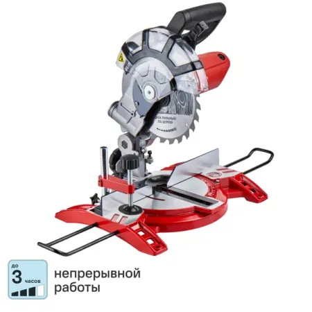 Пила торцовочная Elitech ПТ 1321, 1400 Вт, 210 мм