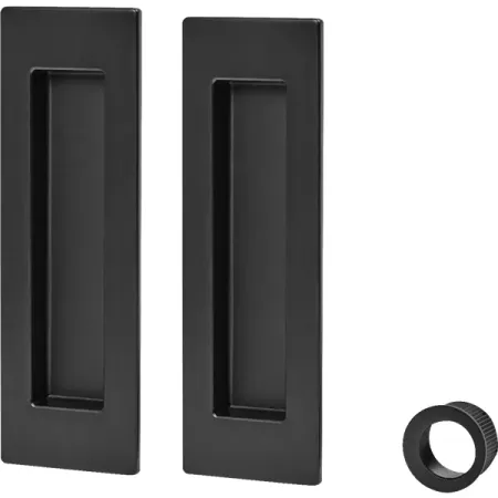 Ручка для раздвижной двери Armadillo SH010 Urb черная 2 шт