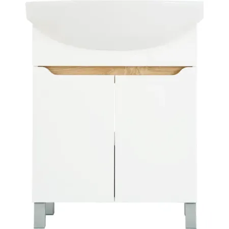 Тумба под раковину напольная Руан 65 цвет белый