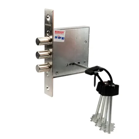 Замок врезной Border 70911-ЗВ8-8Д/15 цвет хром замок врезной гардиан 30 01 сувальдный 3 ригеля