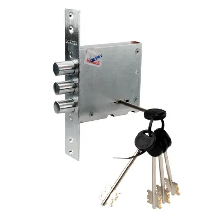 Замок врезной сувальдный Border 87310-ЗВ8-8Г/15 цвет хром замок врезной гардиан 30 01 сувальдный 3 ригеля