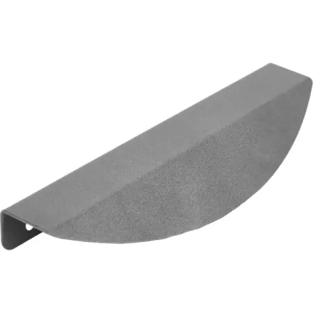 Мебельная ручка-профиль графит 128 мм магнитная ручка для отвертки 4 мм