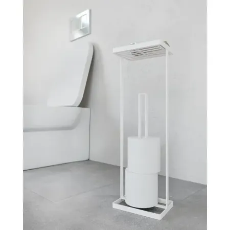 Держатель туалетной бумаги со столиком Март Island цвет белый yomdid сердцеобразное конфетти из бумаги