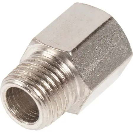 Переходник для компрессора Elitech 1/4 М - 1/4 F пластин клапана для воздушного компрессора