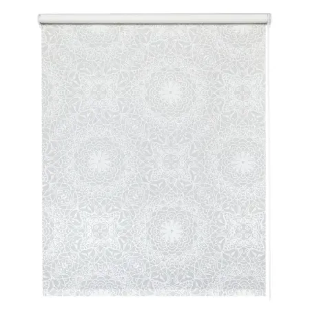 Штора рулонная Калейдоскоп 120x175 см белая
