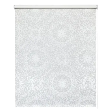 Штора рулонная Калейдоскоп 60x160 см белая