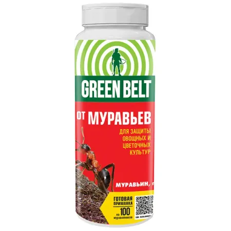 Средство для защиты садовых растений GreenBelt от вредителей Муравьин 300 г приманка от муравьев муравьин туба 300г