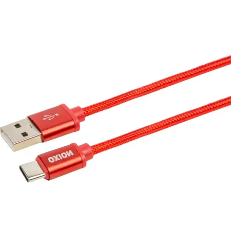 Кабель Oxion USB-Type-C 1.3 м 2 A цвет красный кабель hoco x84 60w type c на type c 100см силиконовый