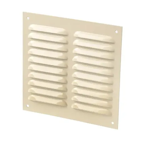 Решетка вентиляционная ORE 195x195 металлическая цвет бежевый передняя решетка гоночная решетка верхний бампер сетка капота для subaru impreza 10th gen wrx sti 2008 2011