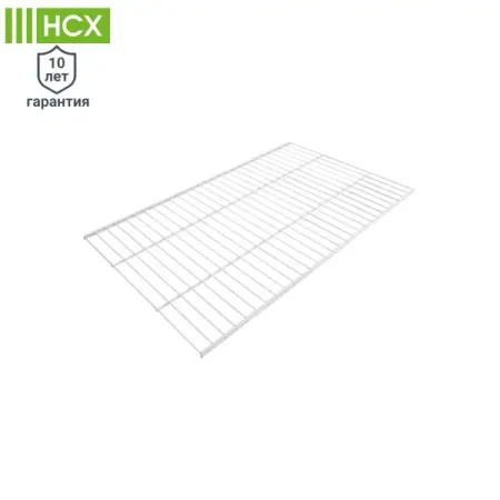 Полка проволочная НСХ 90.3x49.4 см сталь цвет белый rams bralin абразивная проволочная щетка для шлифовки 110 мм m14