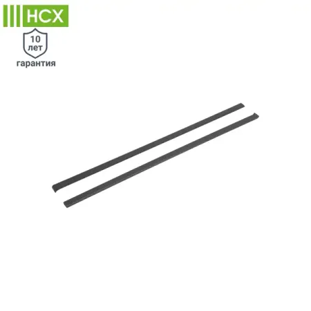 Накладка на кронштейн НСХ 50 см пластик цвет чёрный 2 шт накладка на зеркало заднего вида из абс пластика для haval dargo 2021 2022 2023