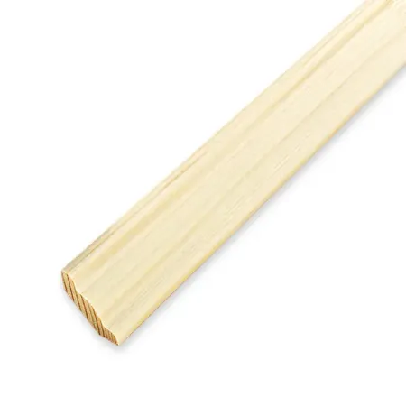 Галтель деревянная сращенная ГС-30 7x30x1000 мм Сосна экстра