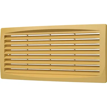 Решетка вентиляционная 300x135 цвет бежевый