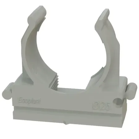 Держатель-клипса для пистолета Экопласт D25 мм цвет серый 50 шт. jhchmx коллиматорная фокусирующая линза для сварочного пистолета