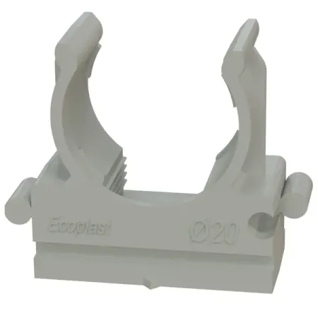 Держатель-клипса для пистолета Экопласт D20 мм цвет серый 50 шт. jhchmx коллиматорная фокусирующая линза для сварочного пистолета