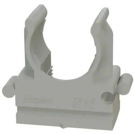 Держатель-клипса для пистолета Экопласт D16 мм цвет серый 50 шт. jhchmx коллиматорная фокусирующая линза для сварочного пистолета