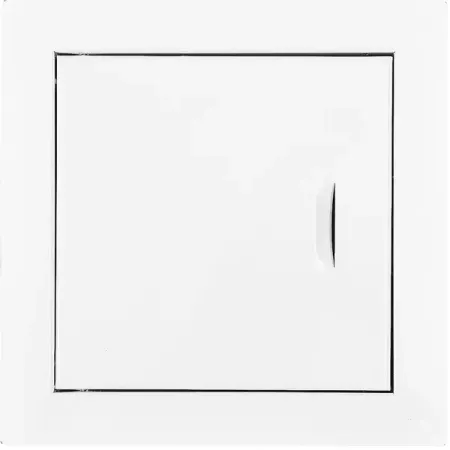 Люк ревизионный открытого типа ЛсИС ЛТ металл цвет белый 20x20 см шкив клинового ремня a типа 40 мм 60 мм 80 мм