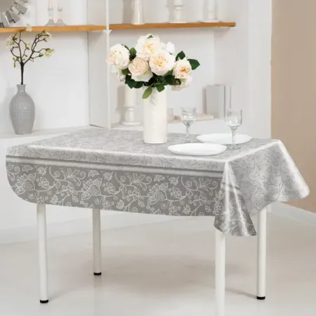 Скатерть Колорит Ажур квадратная 140x160 см цвет бежевый льняная скатерть дорожка для стола