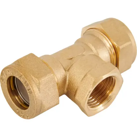 Тройник комбинированный Stahlmann 15x1/2