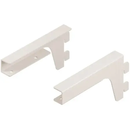 Кронштейн для полок Larvij 15 см нагрузка до 15 кг цвет магнолия кронштейны для полок kak из углеродистой стали 4 шт