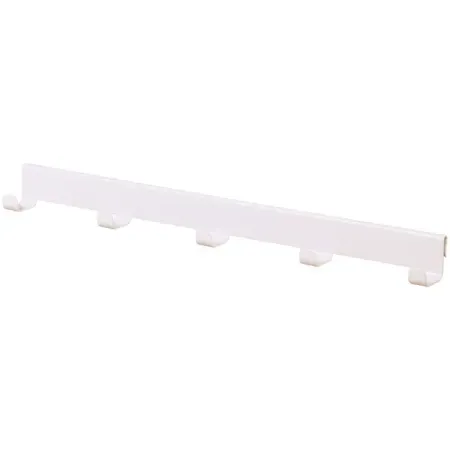 Вешалка для ремней Larvij 40.4x3.5x3.5 см сталь цвет магнолия