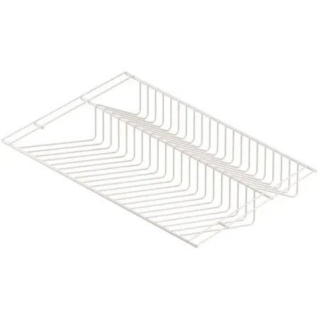 Полка для обуви Larvij 60.3x9.2x40.4 см сталь цвет магнолия