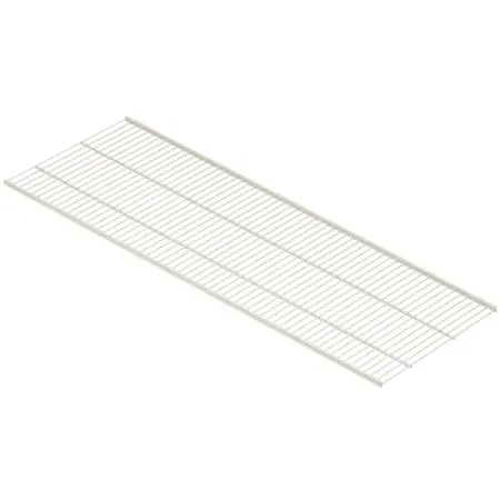 Полка сетчатая Larvij 120.3x40.6 см сталь цвет магнолия