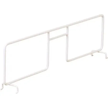 Разделитель на полку Larvij 40 см сталь цвет магнолия