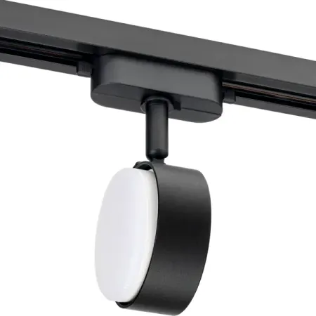 Трековый светильник спот поворотный Ritter Artline 83x30мм под лампу GX53 до 4м² металл цвет чёрный светильник трековый эра elipse gx53 металл белый