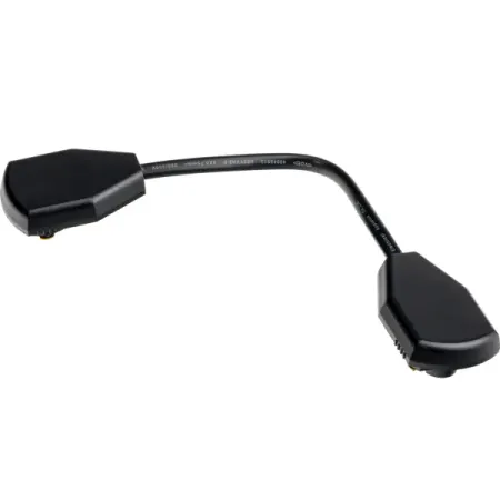 Коннектор для соединения трековых шинопроводов гибкий Ritter Artline 220x33x19мм пластик/медь цвет чёрный