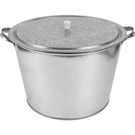 Бак для воды оцинкованный 20 л с крышкой