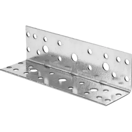 Угол крепежный равносторонний KUR 40x40x140x1.8