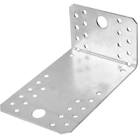 Угол крепежный асимметричный KUAS 150x60x90x1.8 оцинкованная сталь цвет серый антистатических пинцетов esd антимагнитные антикислотные из нержавеющей стали для лабораторных работ угол фотоэлемент плоский