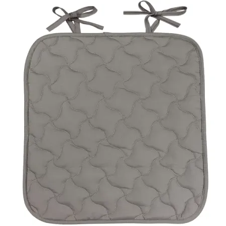 Галета на сиденье Linen Way 38-35x38x2 см цвет серый