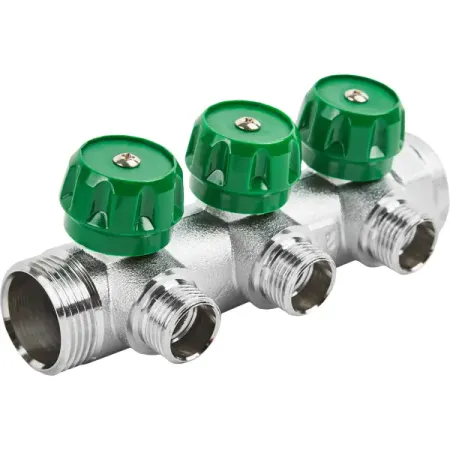 Коллектор регулирующий Stout на 3 отвода 1