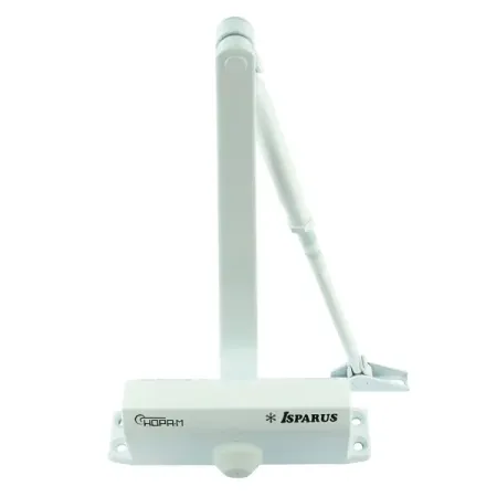 Доводчик дверной ISP 440 максимальная нагрузка 140 кг цвет белый трафарет для живописи лошадь beebeecraft