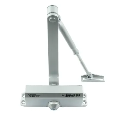 Доводчик дверной ISP 430 максимальная нагрузка 120 кг цвет серебро трафарет для живописи лошадь beebeecraft