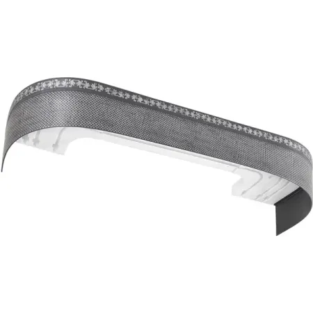 Бленда Domlegrand Виват пластик цвет графит антик 350 см