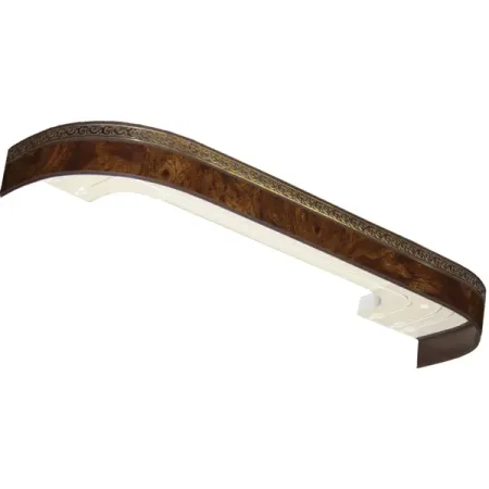 Карниз двухрядный составной Флора 200 пластик цвет корень ореха элени ливаниос маленькая ведьмочка флора заколдованное зелье