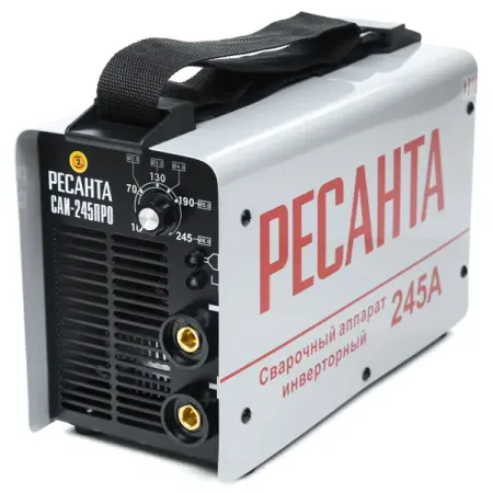 Сварочный аппарат инверторный Ресанта САИ-245ПРО, 245 А, до 6 мм